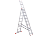 Scară extensibilă aluminiu STS 3x8 trepte