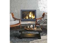 Șemineu încorporabil din fontă Oxford L