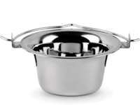 Ceaun din inox cu mâner 800 ml.