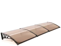 Copertina / Marchiza policarbonat maro 120cm x 400cm
